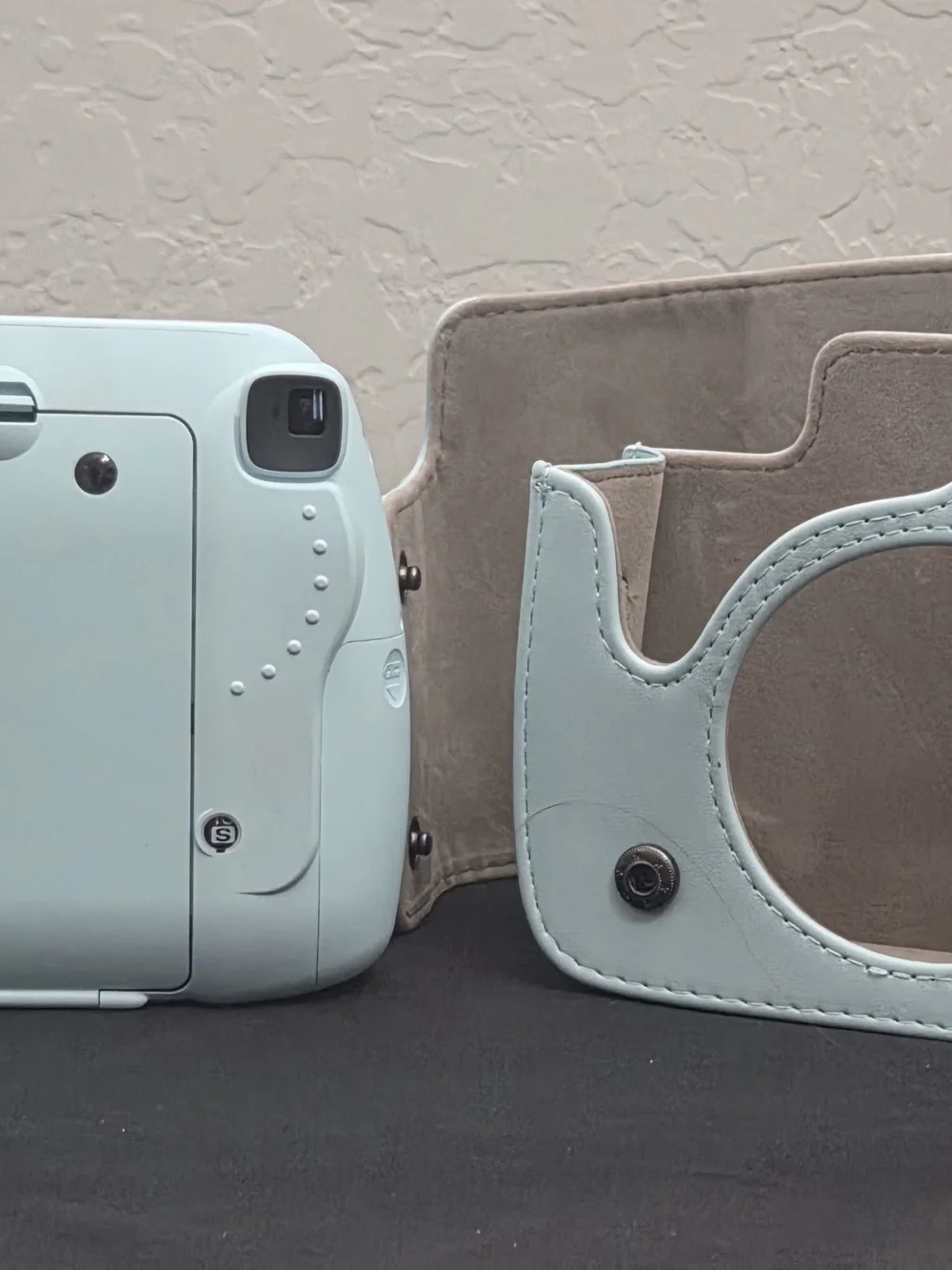 Instax Mini 9 Instant Camera With Matching Case- Ice Blue